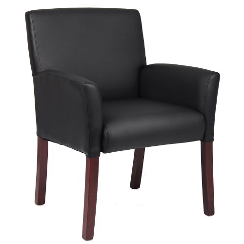 Silla Decorativa Boss con Apoyabrazos, Negro